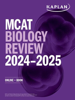 cover image of MCAT Biology Review 2024-2025
